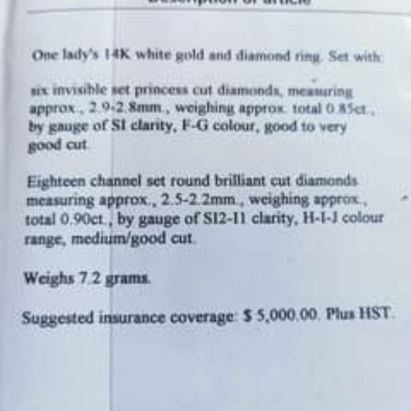 Diamond Ring - Picture 5 of 5